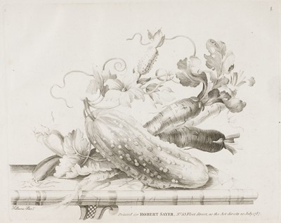 Lot 330 - Kilburn (William, engraver). Six Groups of Fruits, 1787