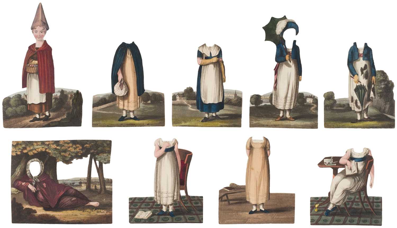 Lot 491 - Fuller (S. and J., publisher). Ellen, Exemplified in a Series of Figures, 1811