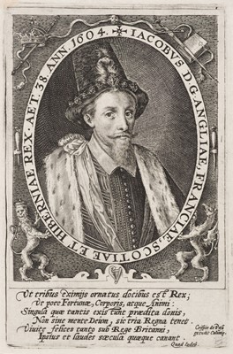 Lot 19 - De Passe (Crispijn, 1564-1637). James I, 1604