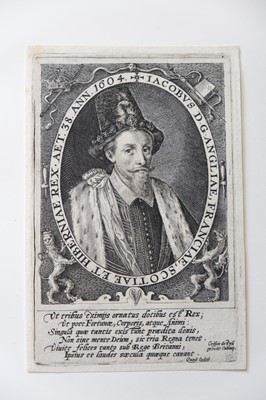 Lot 19 - De Passe (Crispijn, 1564-1637). James I, 1604