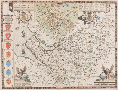 Lot 17 - Cheshire. Speed (John), The Countye Palatine of Chester..., [1616]