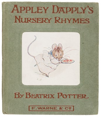 Lot 595 - Potter (Beatrix). Appley Dapply's Nursery Rhymes, 1st edition, London: Frederick Warne, [1917]