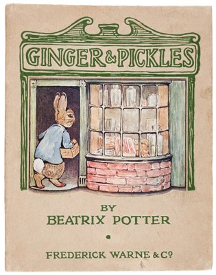 Lot 597 - Potter (Beatrix). Ginger and Pickles, 1st edition, London: Warne, 1909
