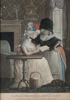 Lot 192 - Mezzotint Drolls. Three drolls, late 18th-century