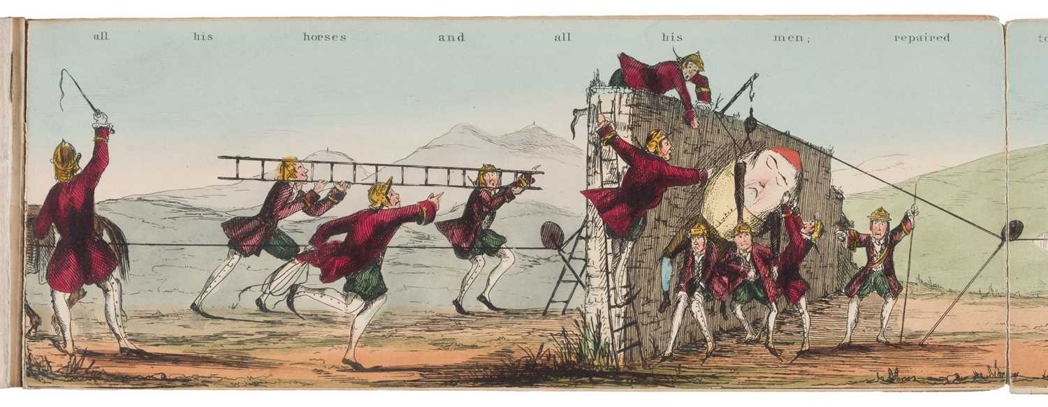 Lot 508 - Humpty Dumpty. Pictorial Humpty Dumpty, Aliquis, fecit, London: Tilt & Bogue, 1843