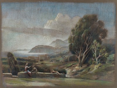 Lot 227 - Goor (Gaston, 1902-1977). Minos's Palace, 1954