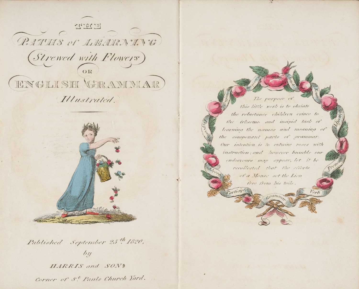 Lot 494 - Harris (and Son, publisher). The Paths of Learning Strewed with Flowers, 1st edition, 1820