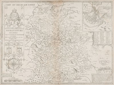 Lot 62 - Shropshire. Speed (John), Shropshyre Described..., 1676