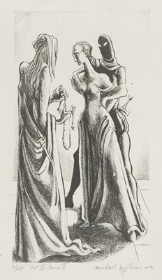 Lot 621 - Ayrton (Michael, 1921-1976). Illustration for The Duchess of Malfi, by John Webster, c. 1944