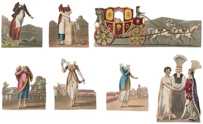 Lot 493 - Paper doll book. Cinderella; or The Little Glass Slipper, London: S and J Fuller, 1819