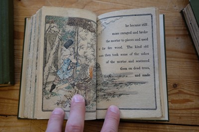 Lot 514 - Japanese Fairy Tale series. Numbers 1-16, in 4 volumes, Griffith Farran & Co., circa 1880s