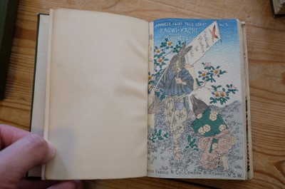 Lot 514 - Japanese Fairy Tale series. Numbers 1-16, in 4 volumes, Griffith Farran & Co., circa 1880s