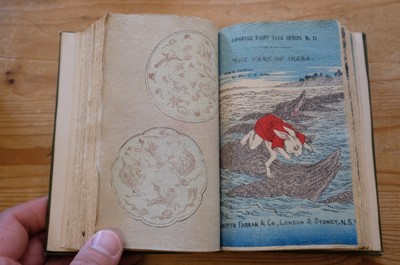 Lot 514 - Japanese Fairy Tale series. Numbers 1-16, in 4 volumes, Griffith Farran & Co., circa 1880s