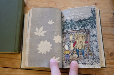 Lot 514 - Japanese Fairy Tale series. Numbers 1-16, in 4 volumes, Griffith Farran & Co., circa 1880s