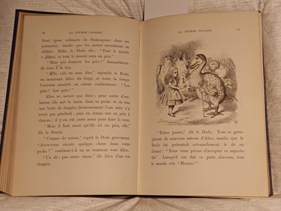 Lot 522 - Dodgson (Charles Lutwidge, 'Lewis Carroll') Aventures d'Alice, 1st French edition, 1869