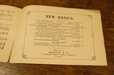Lot 524 - Dodgson (Charles Lutwidge, 'Lewis Carroll'). The Songs From "Alice's Adventures ', 1st edition, 1870