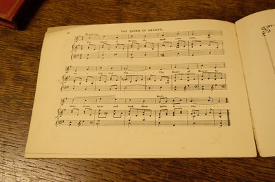 Lot 524 - Dodgson (Charles Lutwidge, 'Lewis Carroll'). The Songs From "Alice's Adventures ', 1st edition, 1870