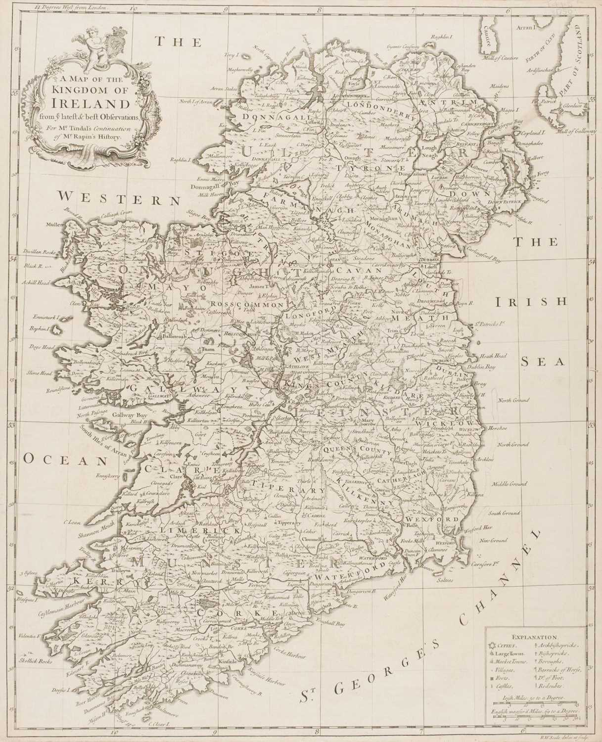 Lot 32 - Great Britain and Ireland. A collection of 18 maps, 17th - 19th century