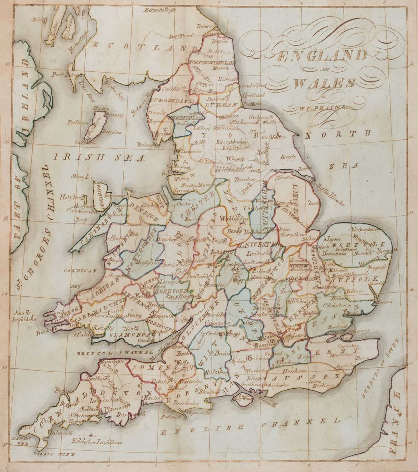 Lot 25 - England & Wales. Peacock (W. C.), England and Wales, circa 1800