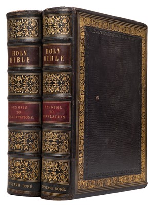 Lot 277 - Dore (Gustave, illustrator). The Holy Bible, 2 vols, circa 1880