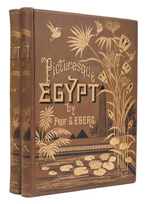 Lot 134 - Ebers (Georg). Egypt, 2 vols, 1887