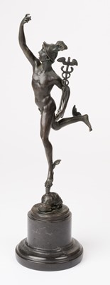 Lot 518 - Giambologna (Giovanni da Bologna, 1529-1608, after). A decorative bronze modelled as Hermes