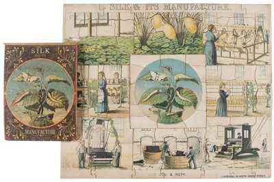 Lot 643 - Jigsaw. Silk and Its Manufacture, Liverpool: Philip, Son and Nephew, circa 1865, & 14 others