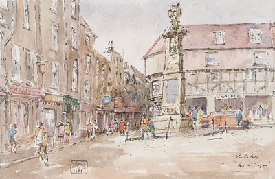 Lot 232 - McKenzie (Hugh, 1909-2005). Rye, Sussex, 1962, pen and wash on paper..., and others