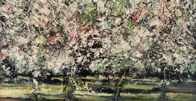 Lot 237 - Rossiter (Anthony, 1926-2000). Foaming Orchard, 1972-75, oil on board