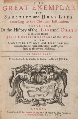 Lot 287 - [Sparrow, Anthony]. A Collection of Articles Injunctions, Canons, Orders…, 1675, & others