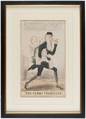 Lot 180 - Grant (C. J.). A collection of approximately 55 caricatures, circa 1835