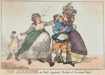 Lot 171 - Caricatures. A collection of 30 caricatures, mostly 19th-century