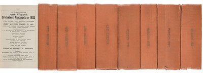 Lot 425 - Wisden. Cricketers' Almanack for 1922-25 & 1930-31