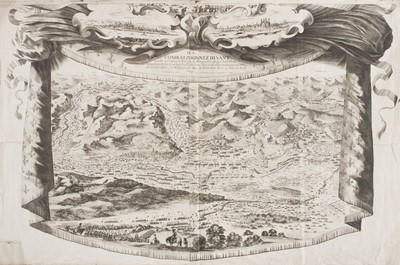 Lot 35 - Cochin (Nicolas, 1610-1686). Les combatz donnéz devant la Ville..., circa 1644-1645