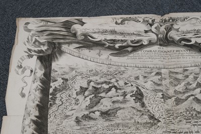 Lot 35 - Cochin (Nicolas, 1610-1686). Les combatz donnéz devant la Ville..., circa 1644-1645