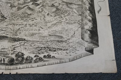 Lot 35 - Cochin (Nicolas, 1610-1686). Les combatz donnéz devant la Ville..., circa 1644-1645