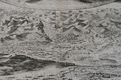 Lot 35 - Cochin (Nicolas, 1610-1686). Les combatz donnéz devant la Ville..., circa 1644-1645