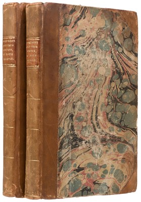 Lot 79 - Robertson (A.). A Topographical Survey of the Great Road from London to ... Bristol, 2 vols. 1792