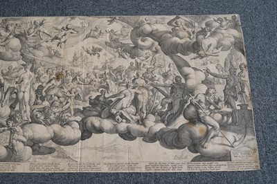 Lot 9 - Goltzius (Hendrick, 1558-1617). Marriage of Cupid and Psyche, 1587