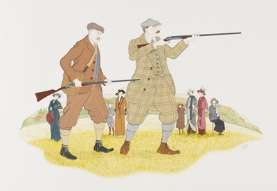 Lot 209 - Thorne (Trevor, 20th century). A collection of 17 modern Victorian Sporting Scenes, circa 1998