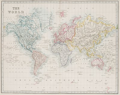 Lot 12 - Cruchley (G. F., publisher). Cruchley's General Atlas, for the use of Schools..., circa 1845