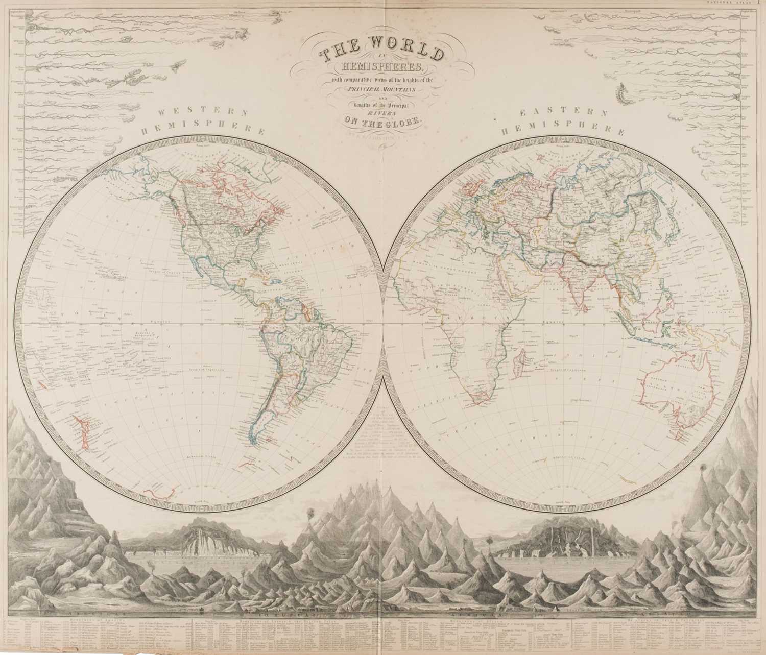 Lot 24 - Johnston (A.K.). The National Atlas..., 1857