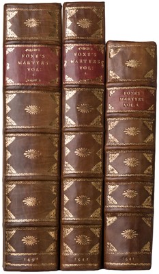 Lot 277 - Foxe (John). Acts and Monuments..., 8th edition, 3 volumes, 1641