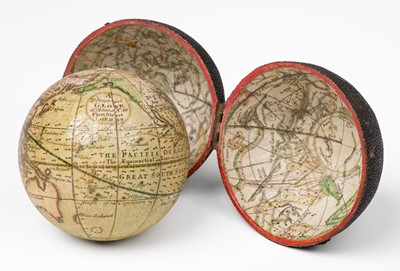 Lot 535 - Pocket Globe. Adams (George). A Terrestrial Globe, London: circa 1785