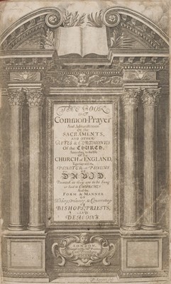 Lot 283 - Book of Common Prayer. The Book of Common Prayer and Administrations of the Sacraments, 1662
