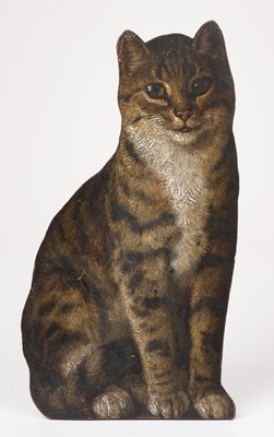 Lot 531 - Patton (Frank, 1855-1909). A Victorian dummyboard in the form of a cat