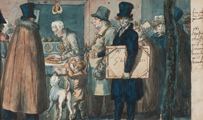 Lot 114 - Cari (Godisart de, 1803-1829). A La Renomée de la Bonne Galette, circa 1820
