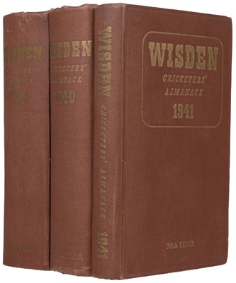 Lot 430 - Wisden. Cricketers' Almanack for 1939-41