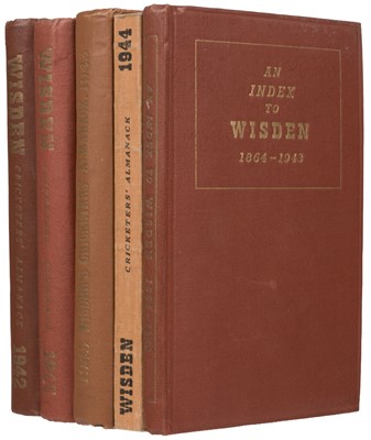 Lot 431 - Wisden. 1942-45