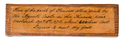 Lot 543 - Thames Disaster. The Sinking of the SS Princess Alice